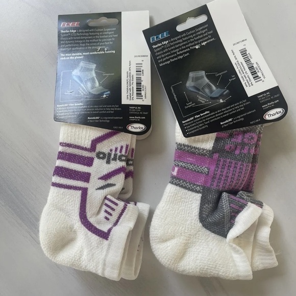 thorols court/running edge css technology socks Micro Mini Medium - Picture 5 of 8
